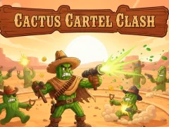 Gêm Clash Cartel Cactus ar-lein