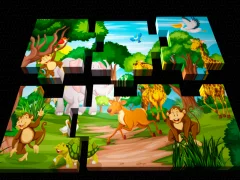 Gêm Pos Jig-so 3D ar-lein Gêm Pos Jig-so 3D ar-lein