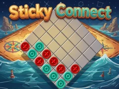 Gêm Sticky Connect ar-lein