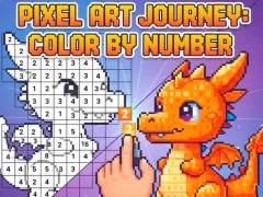 Gêm Tynnwch lun yn ôl rhifau Pixel Art ar-lein
