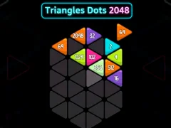 Gêm Trionglau Dotiau 2048 ar-lein