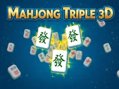 Gêm Match Teils Triphlyg 3D Mahjong ar-lein