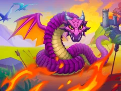 Gêm Parth mwydod yn neidr slithery ar-lein