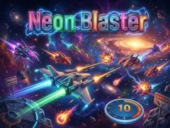Gêm Neon Blaster ar-lein