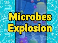 Gêm Ffrwydrad microbau ar-lein