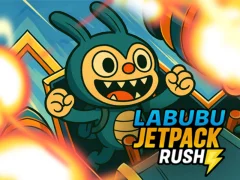 Gêm Rush Jetpack Labubu ar-lein