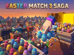 Gêm Easter Match 3 Saga ar-lein