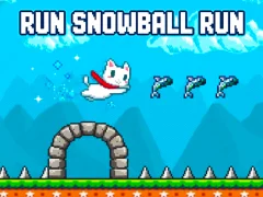 Gêm Rhedeg Snowball Run ar-lein