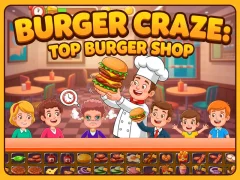Gêm Byrgyr Craze: Top Burger Shop ar-lein