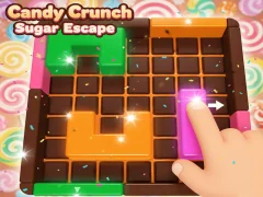 Gêm Candy Crunch Siwgr Dianc ar-lein