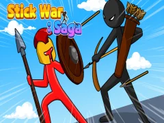 Gêm Stick War Saga ar-lein