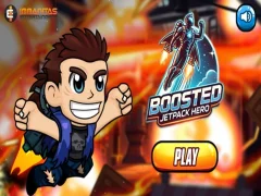Gêm Wedi rhoi hwb i Arwr Jetpack ar-lein