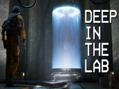 Gêm Yn ddwfn yn y labordy ar-lein