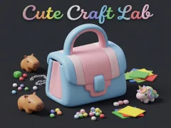 Gêm Cute Craft Lab ar-lein