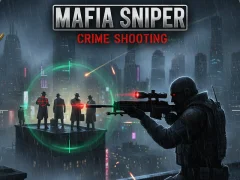Gêm Saethu Troseddau Sniper Mafia ar-lein