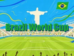 Gêm Pêl-droed dilys: Cwpan y Byd Brasil ar-lein
