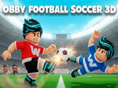 Gêm Obby Football Football 3D ar-lein