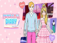 Gêm Dyddiadur Doll Papur: Gwisgwch Diy ar-lein Gêm Dyddiadur Doll Papur: Gwisgwch Diy ar-lein