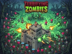 Gêm Terrifying Zombies ar-lein