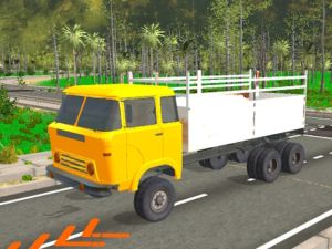 Gêm Gyrrwr Tryc Cargo Amhosib 2025 ar-lein