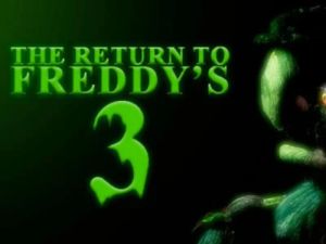 Gêm Y dychweliad i 3 Freddy ar-lein