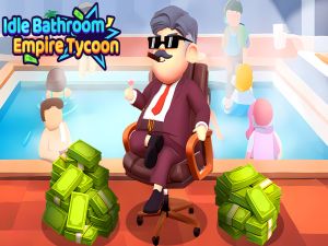 Gêm Tycoon ymerodraeth ystafell ymolchi segur ar-lein