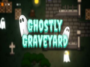 Gêm Ghostly Mynwent ar-lein