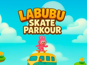 Gêm Sglefrio Labubu Parkour ar-lein