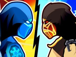 Gêm Stickman Kombat 2D ar-lein