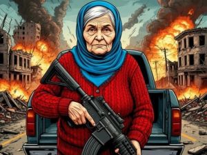 Gêm Nain gyda gwn peiriant: apocalypsis ar-lein