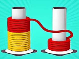 Gêm Trefnu lliw rhaff 3D ar-lein