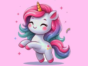 Gêm Her Lliwio Unicorn ar-lein