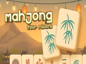 Gêm Mahjong pedair afon ar-lein