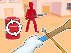 Gêm Archer Stickman: saethu saethau at goch ar-lein