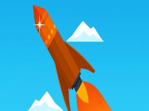 Gêm Rocket Sky! ar-lein