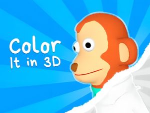 Gêm Lliwiwch ef mewn 3D ar-lein
