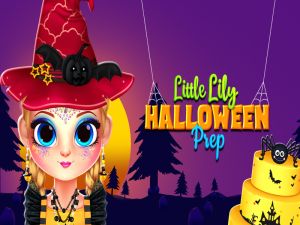 Gêm Little Lily Halloween Prep ar-lein