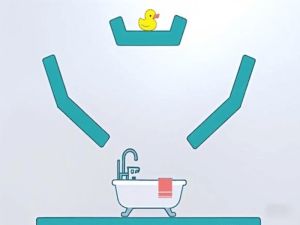 Gêm Helpwch yr Hwyaden ar-lein
