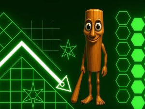 Gêm Tung tung sahur mewn dash geometreg ar-lein