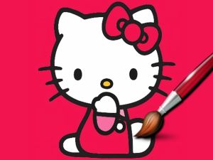 Gêm Kitty Lliwio Hawdd ar-lein