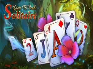 Gêm Solitaire Hud Tri Peaks ar-lein