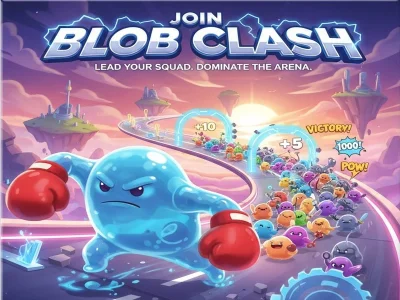 Gêm Ymunwch â Blob Clash ar-lein