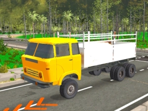 Gêm Gyrrwr Tryc Cargo Amhosib 2025 ar-lein