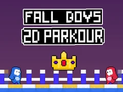 Gêm Boyddyn yn Codi 2D Parkour ar-lein