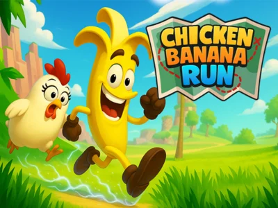 Gêm Rhedeg Banana Cyw Iâr ar-lein