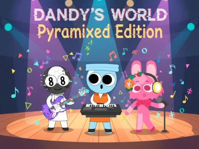 Gêm Argraffiad Pyramix Byd Dandy ar-lein