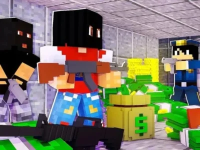 Gêm Lladradau 3D ar-lein