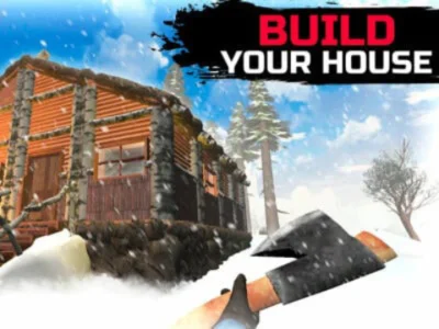 Gêm Crefft y Gaeaf: Goroesi yn y Goedwig ar-lein Gêm Crefft y Gaeaf: Goroesi yn y Goedwig ar-lein