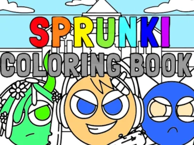 Gêm Llyfr Lliwio Sprunki ar-lein