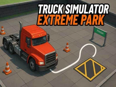 Gêm Parc Eithafol Truck Simulator ar-lein
